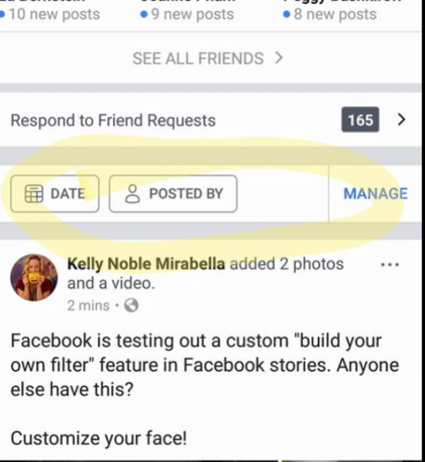 Zdá sa, že Facebook zavádza jednoduchý spôsob vyhľadávania, filtrovania a správy príspevkov, ktoré ste vytvorili vy, vaši priatelia alebo všetci.