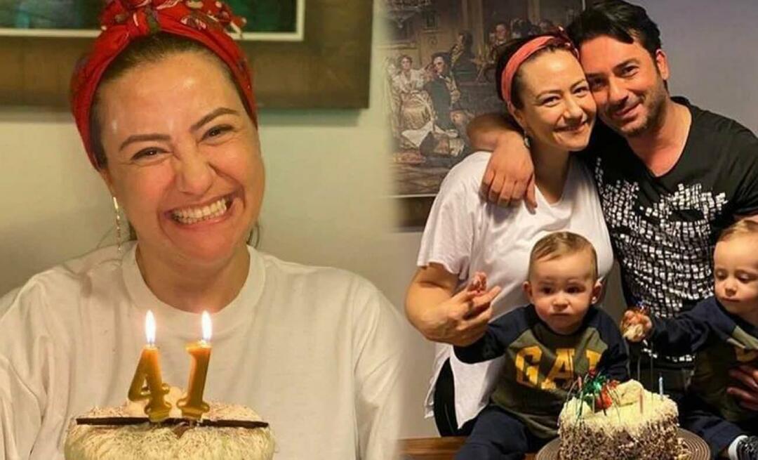 Ezgi Sertel oslávila svoje 41. narodeniny so svojimi dvojičkami! Všetci hovoria o tých obrázkoch