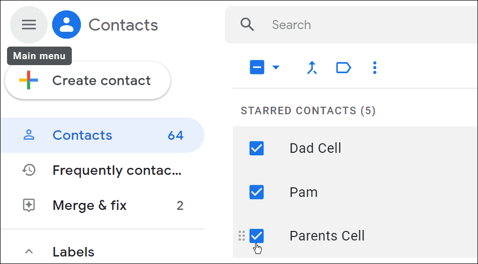 skontrolujte kontakty vytvorte skupinový e-mailový zoznam v Gmaile