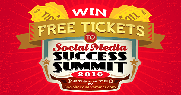 vyhrajte lístky na samit o úspechu v sociálnych sieťach 2016