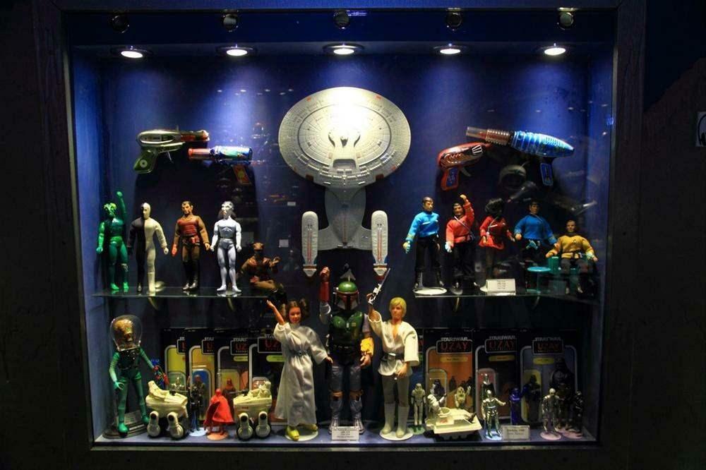Vesmírna miestnosť múzea hračiek v Istanbule