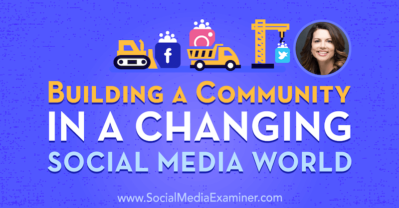 Budovanie komunity v meniacom sa svete sociálnych médií s poznatkami od Giny Bianchini v rámci podcastu Marketing sociálnych médií.