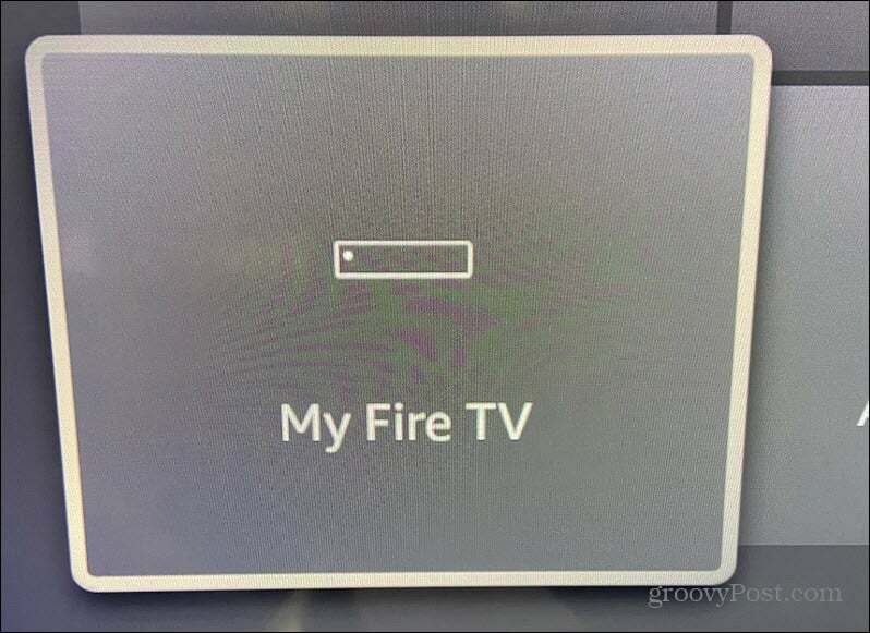 Reštartujte Fire TV Stick
