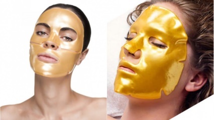 Čo robí zlatá maska? Aké výhody prináša zlatá maska ​​pokožke? Ako vyrobiť zlatú masku?