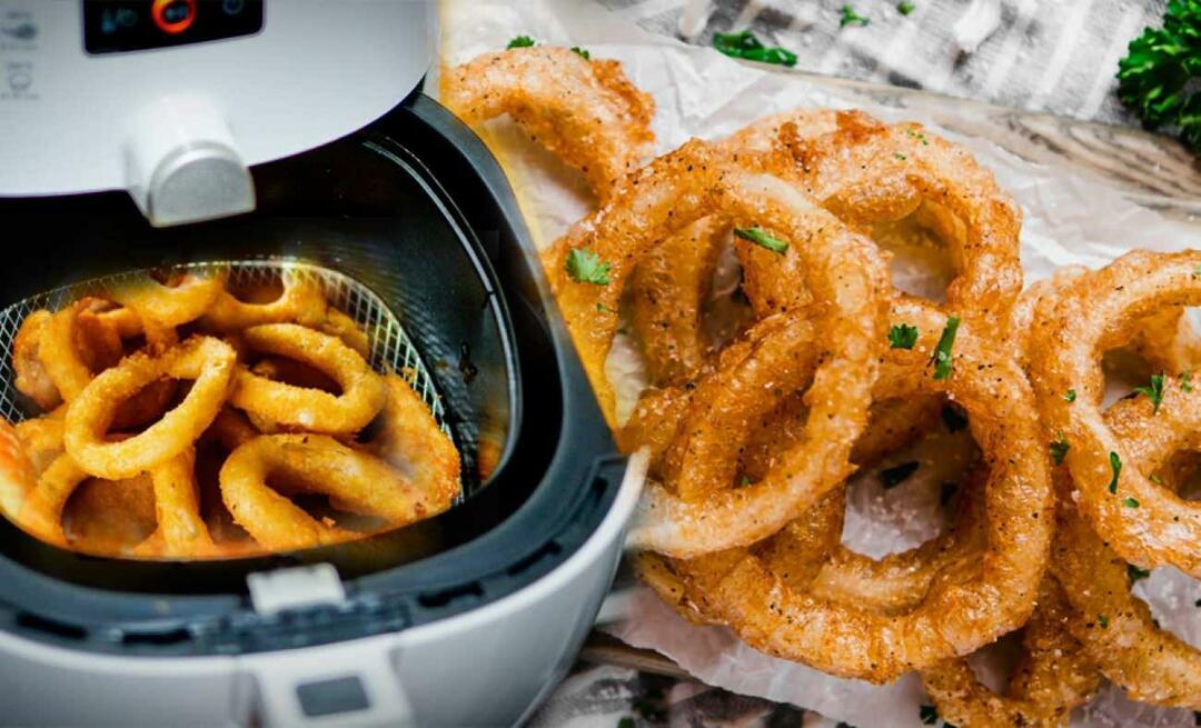 Ako vyrobiť cibuľové krúžky vo fritéze Airfryer?