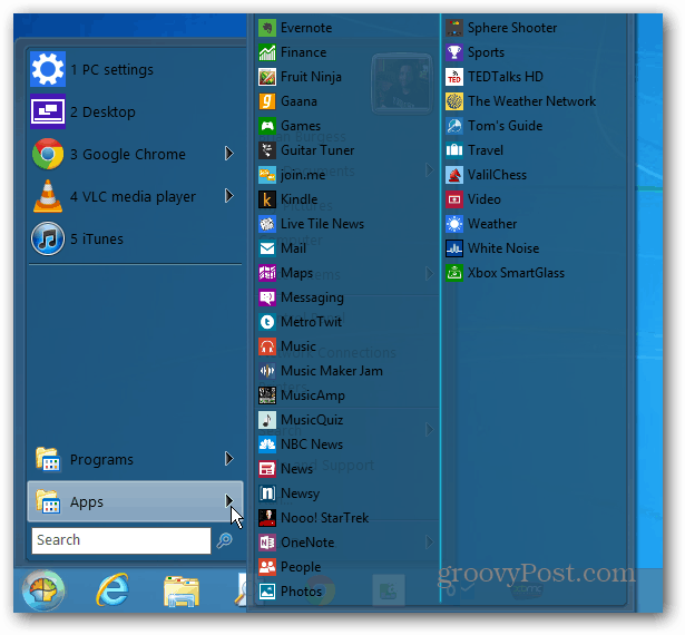 Aplikácie Windows 8