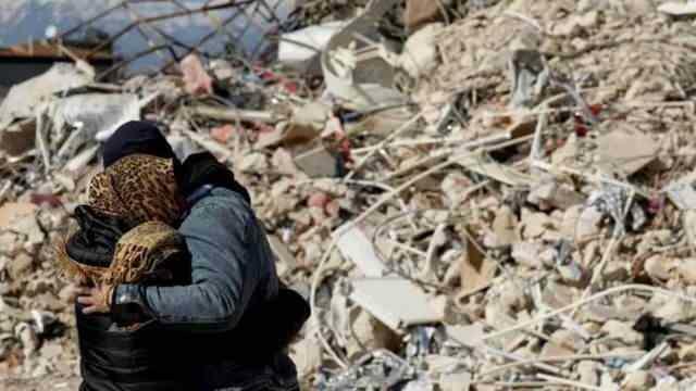 Rámy zo zemetrasení na Kahramanmaraş