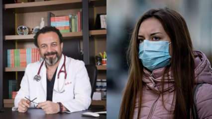 Pozor na tých, ktorí používajú dvojité masky! Odborník Dr. Ümit Aktaş vysvetlil: Môže to spôsobiť chorobu!