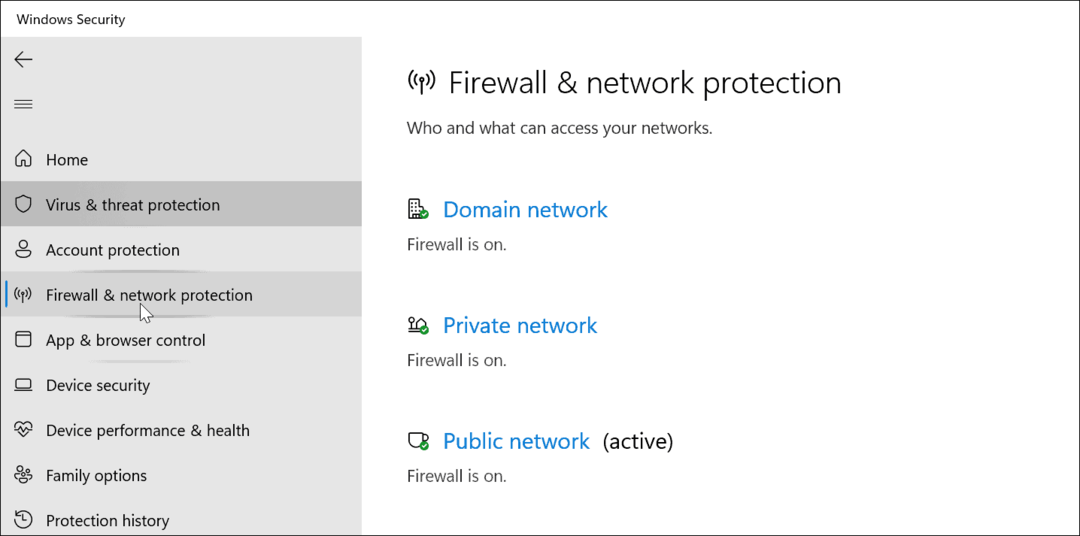 firewall a ochrana siete zabezpečenie windows windows 11