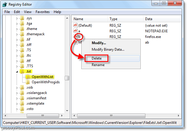 Ako odstrániť programy z ponuky „Otvoriť v“ v systéme Windows 7