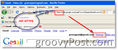 Ako povoliť SSL pre všetky stránky GMAIL:: groovyPost.com