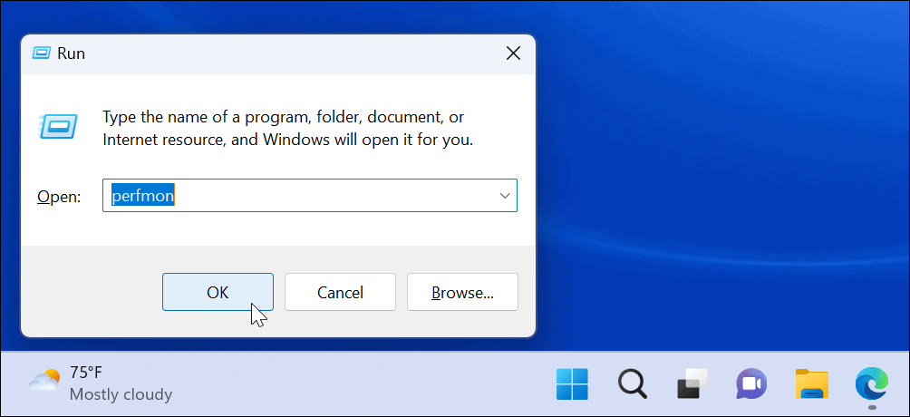 Monitor výkonu v systéme Windows 11