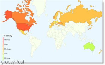 pozrite si trendy chrípky google po celom svete, teraz v 16 ďalších krajinách