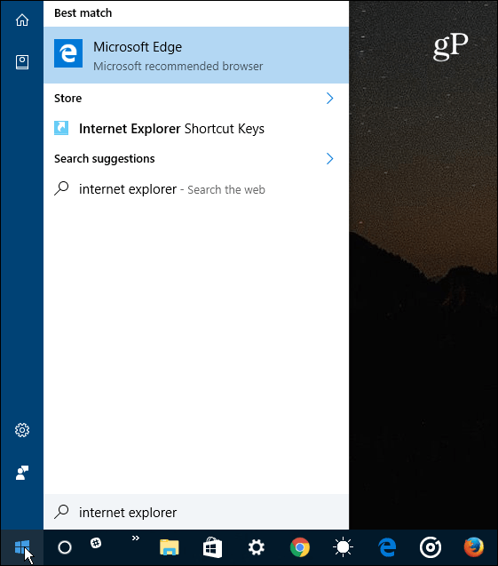 Ako vypnúť Internet Explorer v systéme Windows 10