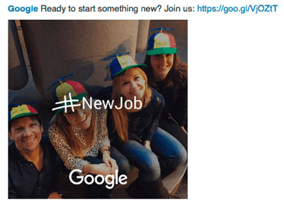 google linkedin reklama na vyhľadanie talentu