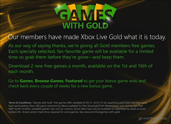 Xbox Live Games so zlatým prehľadom