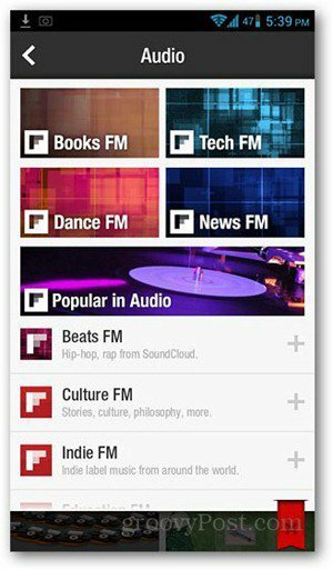 Flipboard-audio-ponuky