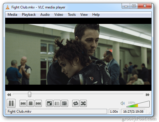 Prevedený film Blu-ray vo formáte VLC