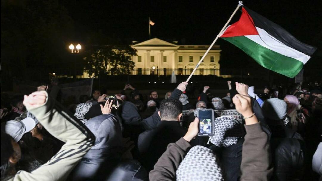  Washington pochod na podporu Palestíny