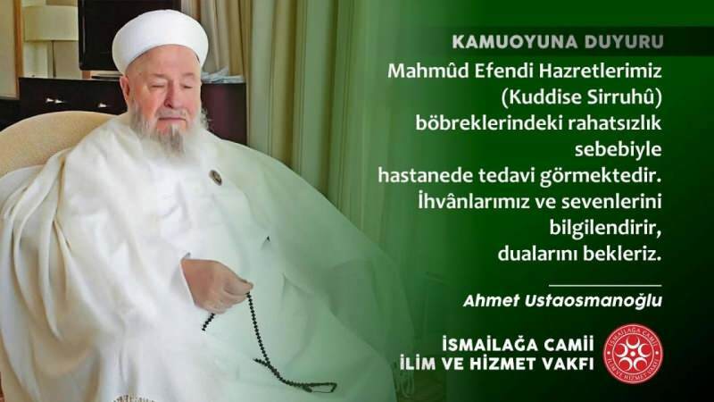 Kto je İsmailağa Community Mahmut Ustaosmanoğlu? Život Jeho Svätosti Mahmúda Efendiho