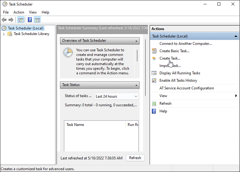 Spustite systém Windows 11 automaticky