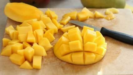 Ako nakrájať mango? Ako najjednoduchšie nakrájať mango? Najjednoduchšia technika krájania manga doma
