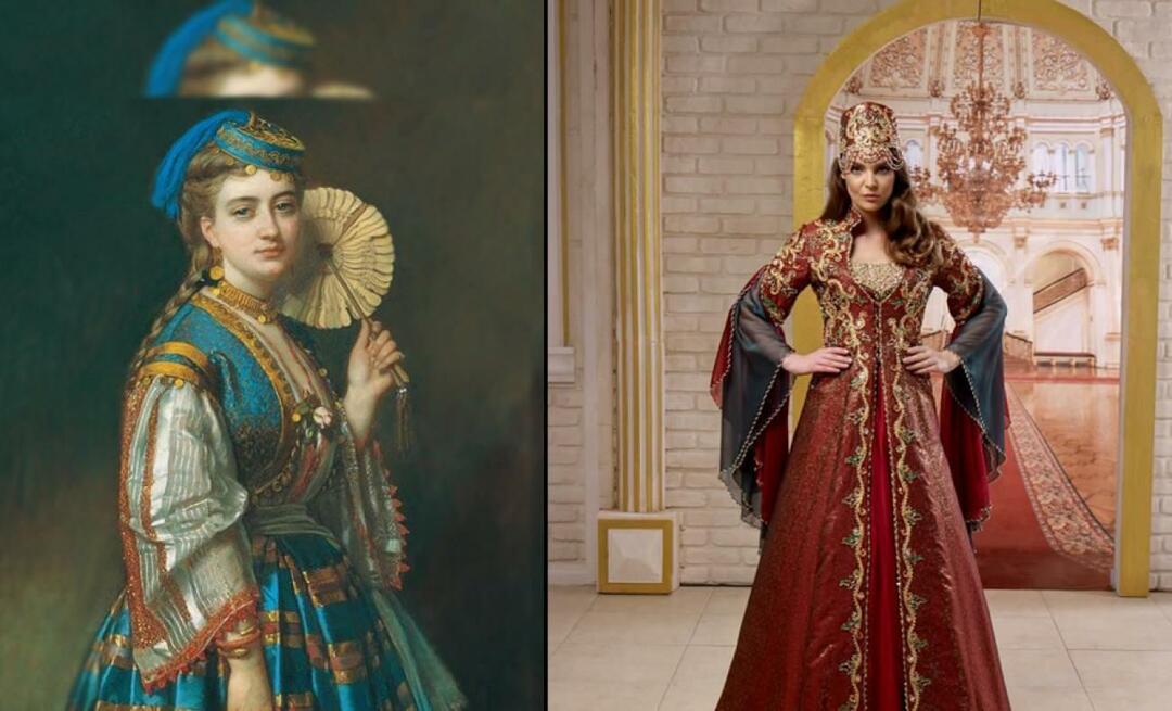 Aké boli ženské odevy v Osmanskom paláci v 18. a 19. storočí? 