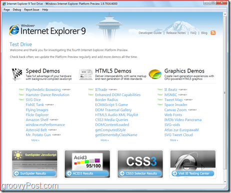 Internet Explorer 9: Stiahnite si ukážku
