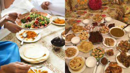 Tipy na prípravu stola iftar a sahur