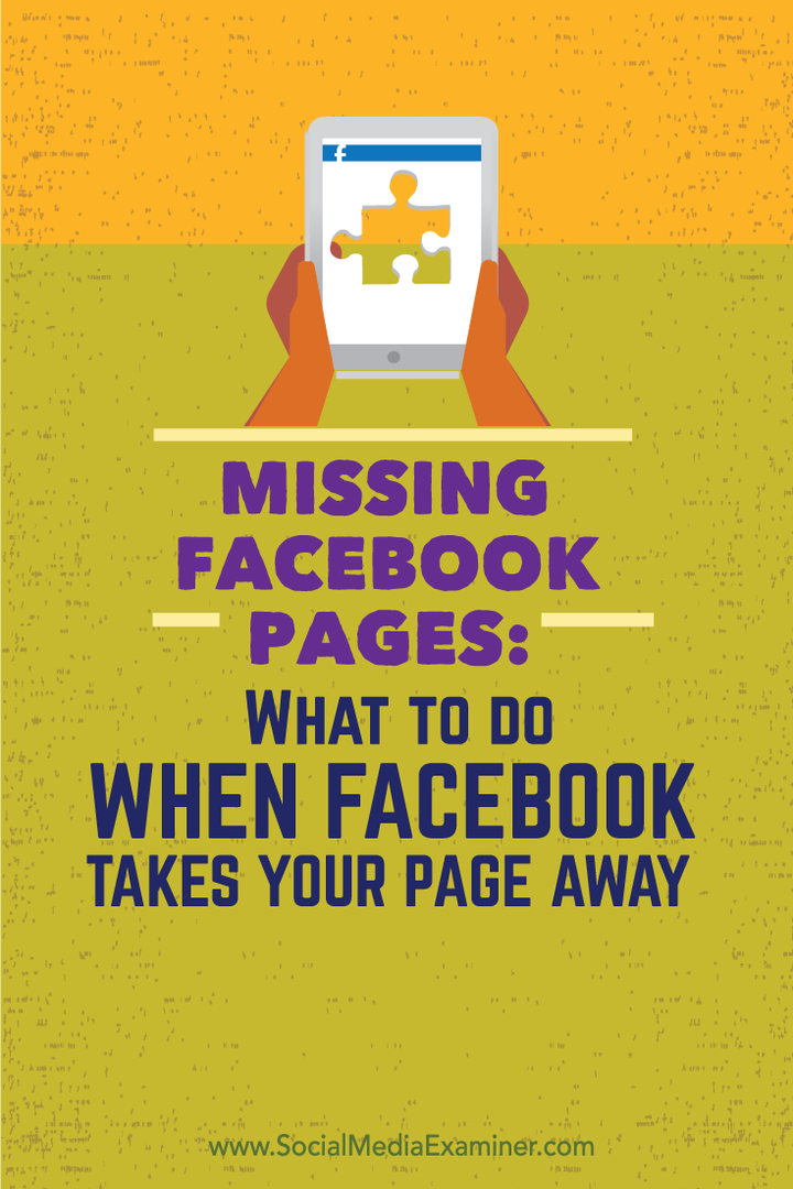 Chýbajúce stránky na Facebooku: Čo robiť, keď vám Facebook zabráni na stránke: Vyšetrovateľ v sociálnych sieťach