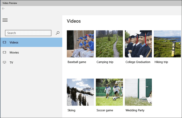 Aplikácia pre náhľad videí spoločnosti Microsoft