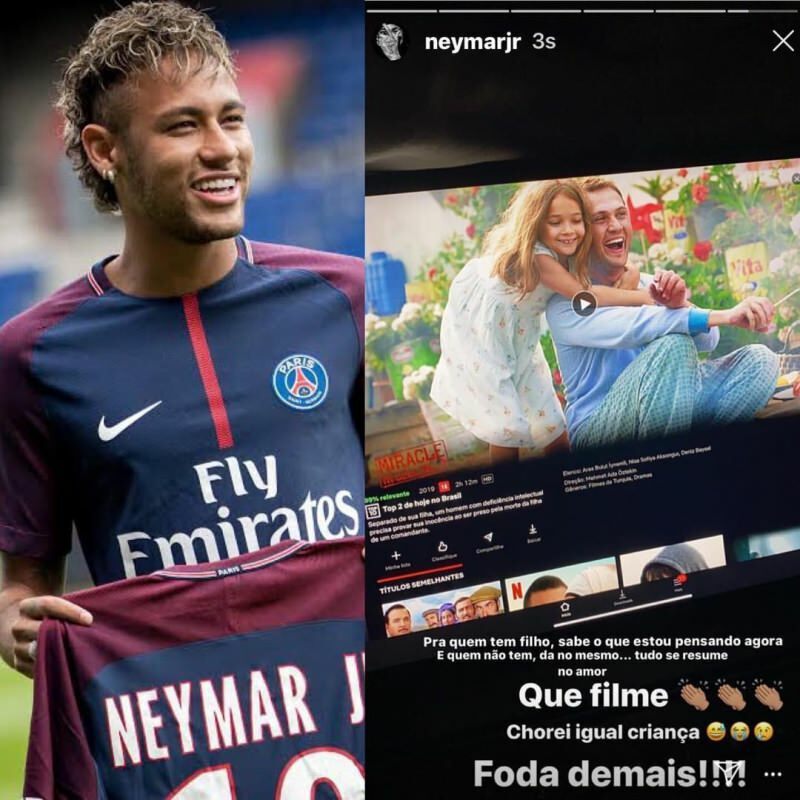 Svetoznámy futbalista Neymar zdieľa turecký film z účtu sociálnych médií!