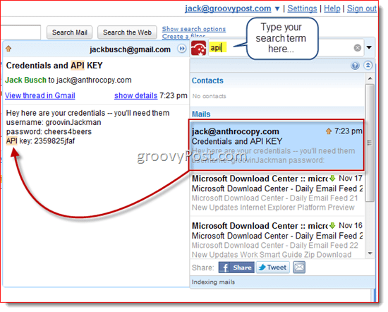 CloudMagic: Okamžité vyhľadávanie v Gmaile