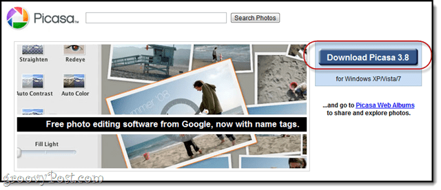 Ako rozdeliť veľkosť fotografií pomocou aplikácie Google Picasa