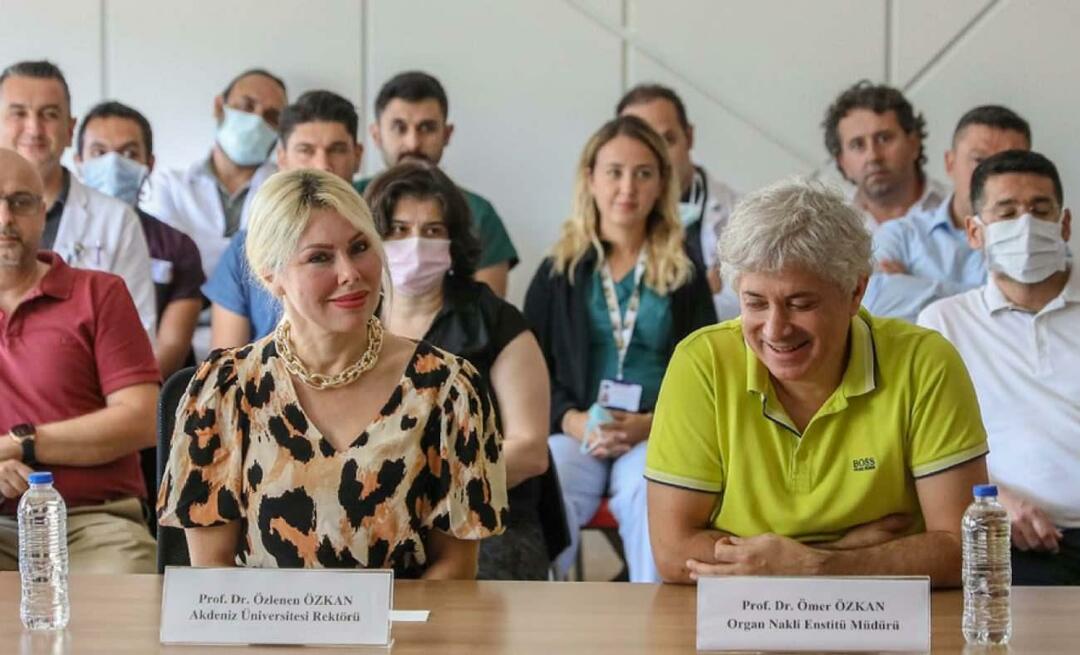 Havva Erdem sa stala matkou vďaka transplantácii maternice! Prednášal prof. DR. Nezvestný Özkan oznámil dobré správy