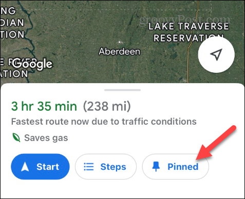 Uložte si trasu na Google Maps