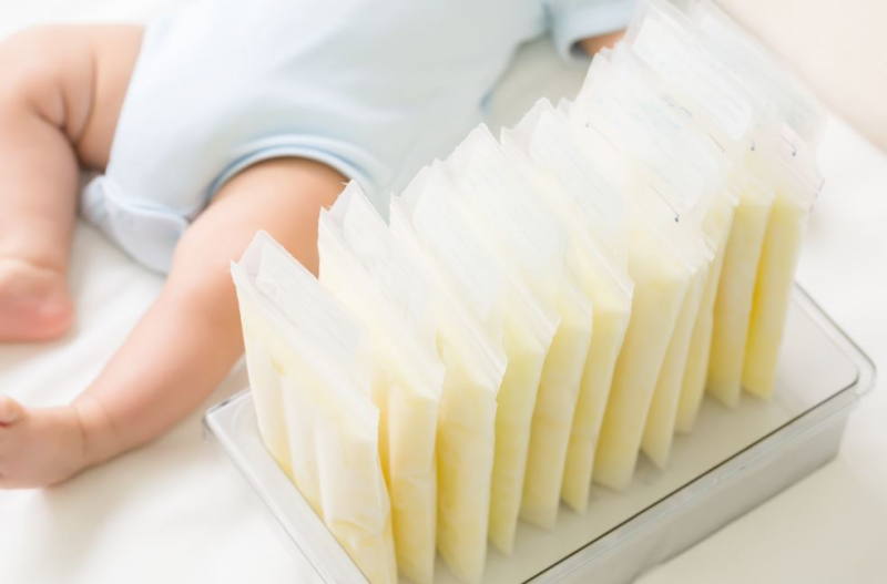 Metódy skladovania materského mlieka