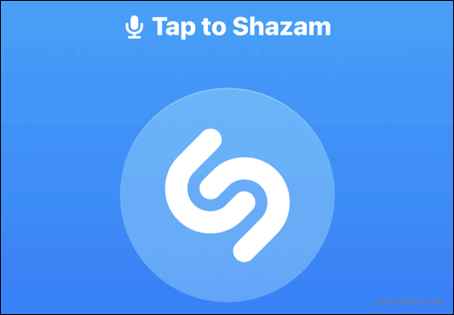 Klepnutím otvoríte Shazam