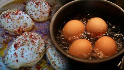 Ako pripraviť miešané vajíčka? Recept na pošírované vajcia s lahodnou omáčkou na raňajky