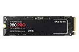 SAMSUNG 980 PRO SSD 2TB PCIe NVMe Gen 4 Gaming M.2 interná pamäťová karta SSD, maximálna rýchlosť, tepelná kontrola, MZ-V8P2T0B