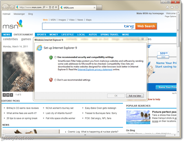Internet Explorer 9 Final, teraz k dispozícii