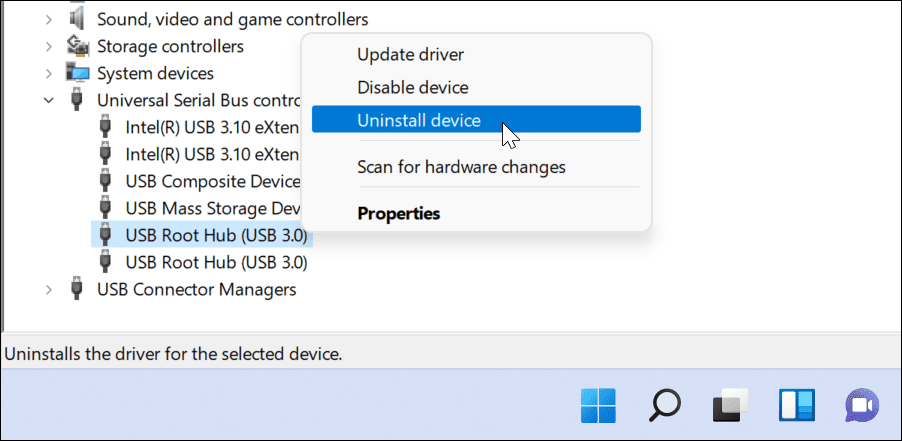 oprava USB nefunguje v systéme Windows 11
