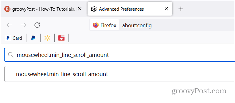 Zmeňte rýchlosť posúvania vo Firefoxe