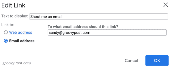 Zadajte e -mailovú adresu