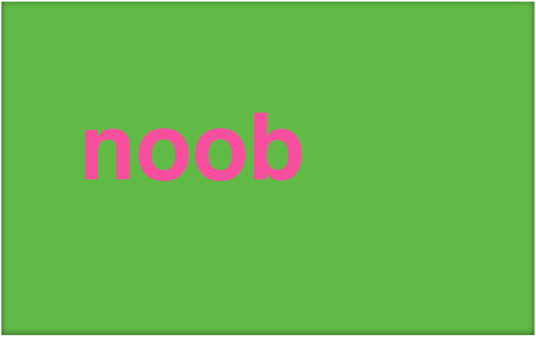 Čo je Noob a ako tento výraz používate?