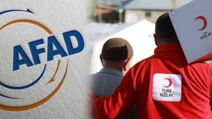Ako sa dá darovať v prípade zemetrasenia AFAD? Darcovské kanály AFAD a zoznam potrieb Červeného polmesiaca...