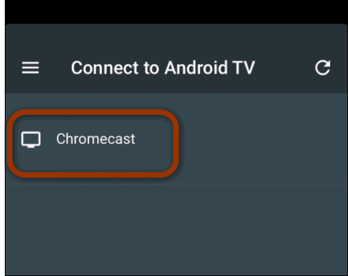 pripojiť k Chromecastu