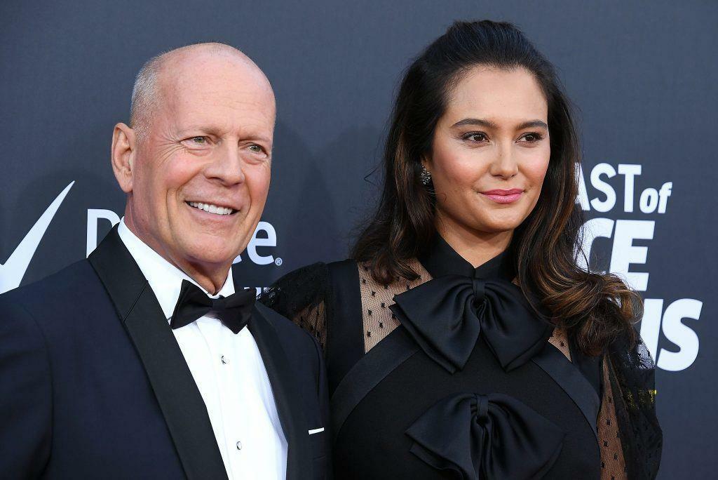 Bruce Willis a jeho manželka Emma Heming