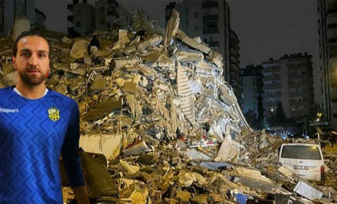 Horká správa z oblasti zemetrasenia: O život prišiel známy futbalista Ahmet Eyüp Türkaslan!