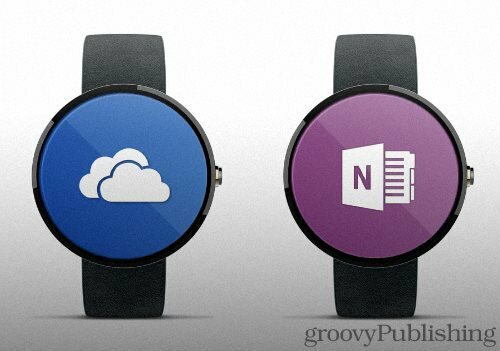Aplikácia Microsoft Productivity Apps pre Apple Watch a Android Wear